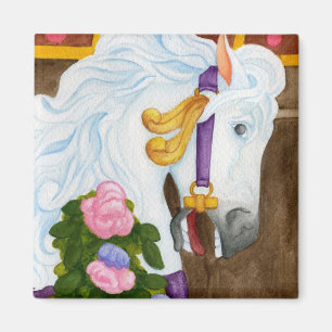 Aimant de cheval de carrousel