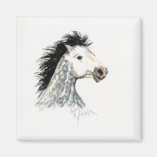 Aimant de cheval de mustang