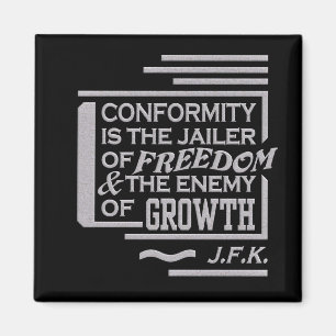 Aimant de citation de JFK
