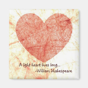 Aimant de citation de William Shakespeare