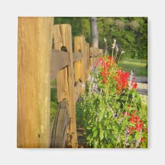 Aimant de clôture en bois