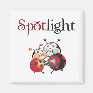 Aimant de coccinelle de projecteur