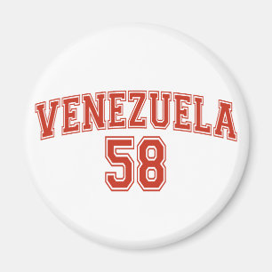 Aimant de code du pays du Venezuela
