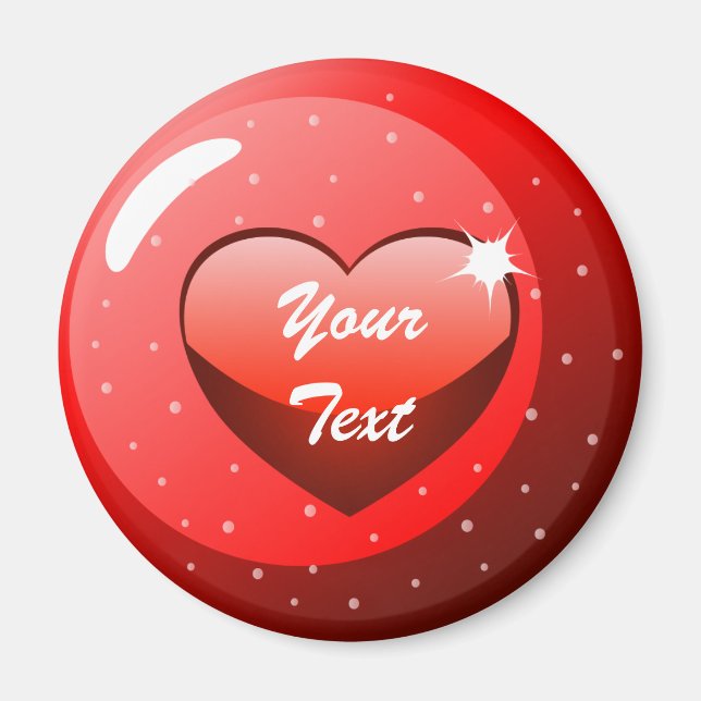 Aimant de coeur (Devant)