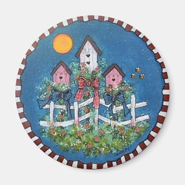Aimant de condo Bird House (Devant)
