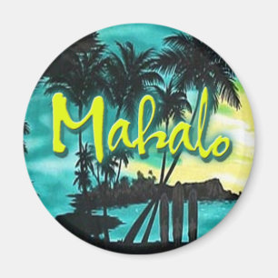 Aimant de coucher du soleil de Mahalo
