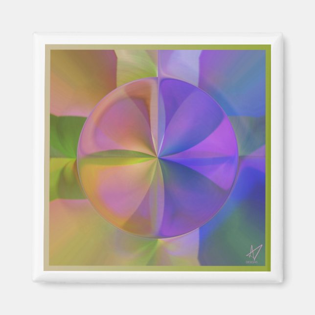 Aimant de couleur souple (Devant)