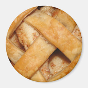 Aimant de croûte de trellis de tarte aux pommes