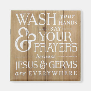 Aimant de cuisine de salle de bains. Lavez-vous la