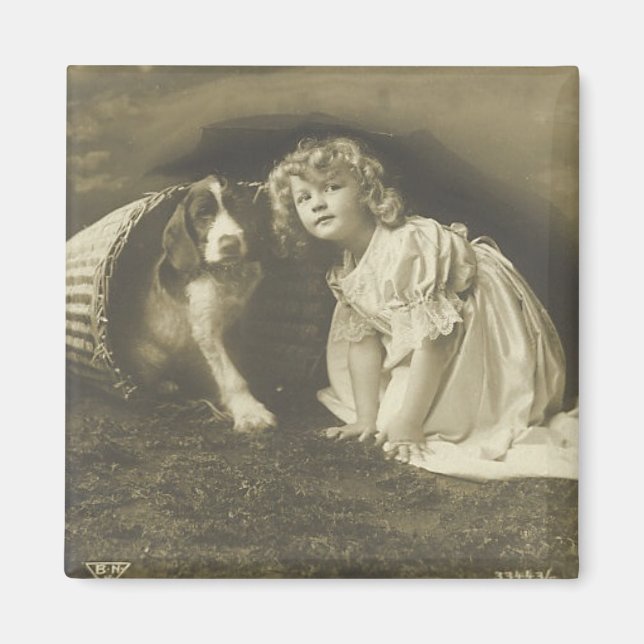 Aimant de cuisine rétro vintage (Devant)