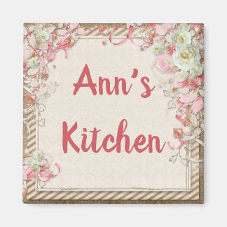 Aimant de cuisine rose