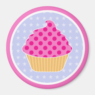 Aimant de cupcake Kawaii