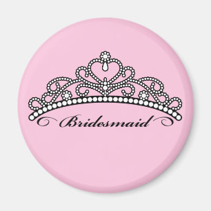 Aimant de diadème de demoiselle d'honneur (arriè