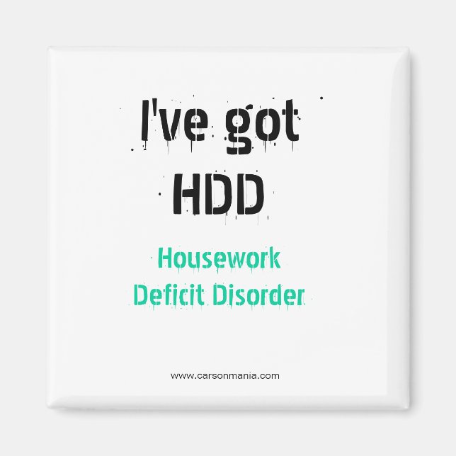 aimant de disque dur (Devant)