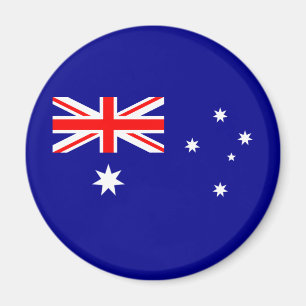 Aimant de drapeau australien patriotique