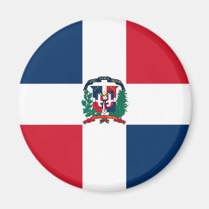 Aimant de drapeau de la République Dominicaine