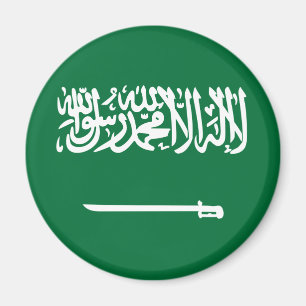 Aimant de drapeau de l'Arabie Saoudite