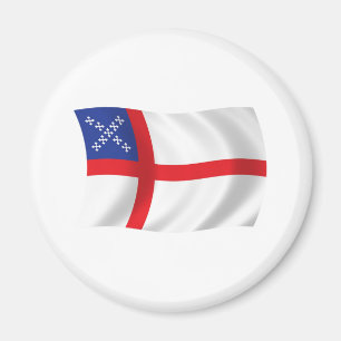 Aimant de drapeau de l'Église épiscopale des États