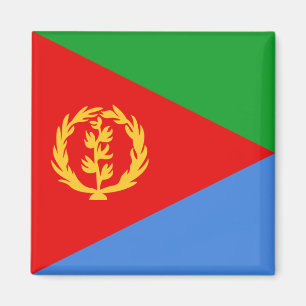 Aimant de drapeau de l'Érythrée