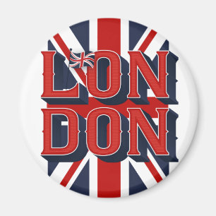 Aimant de drapeau de Londres