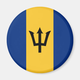 Aimant de drapeau des Barbade