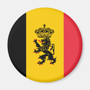 Aimant de drapeau d'état de la Belgique