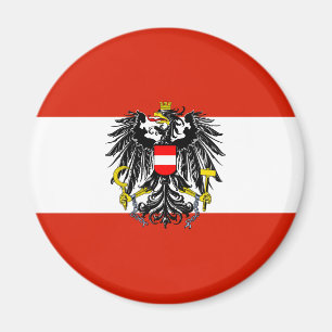 Aimant de drapeau d'état de l'Autriche