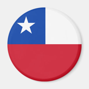 Aimant de drapeau du Chili