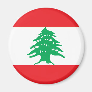 Aimant de drapeau du Liban