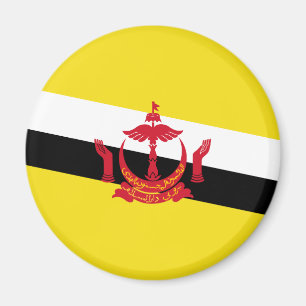 Aimant de drapeau patriotique de Brunei