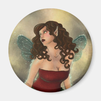 Aimant de face de la feuille de lin