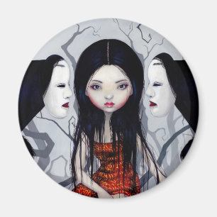 Aimant "de fantômes sans visage"