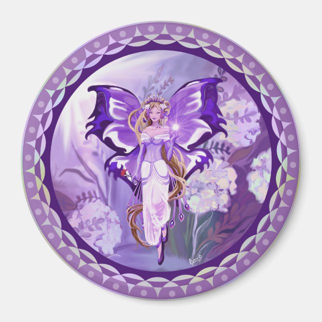 Aimant de fée violet (Devant)