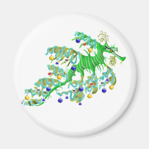 Aimant de fête de dragon de mer