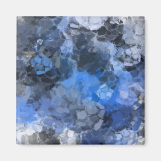 Aimant de fond bleu