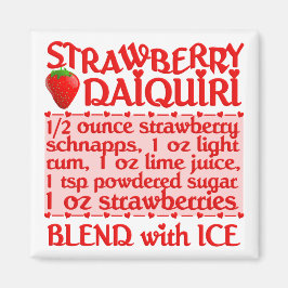 Aimant de fraise Daiquiri