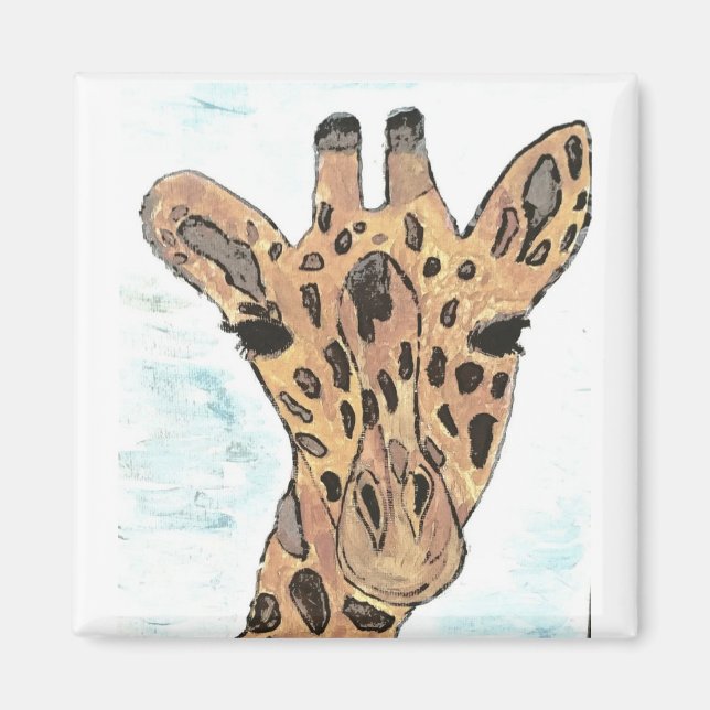 Aimant de girafe (Devant)