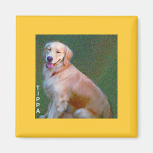 Aimant de golden retriever