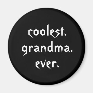 Aimant De grand-maman le plus frais l'aimant jamais