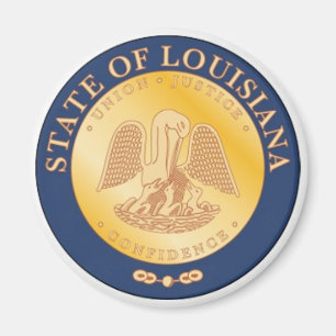 Aimant de joint d'état de la Louisiane