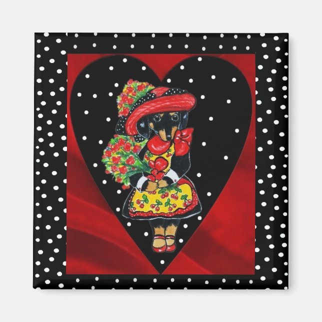 Aimant de la Saint-Valentin (Devant)