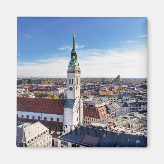 aimant de la ville de Munich en Allemagne (Devant)