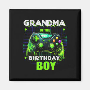 Aimant De L'Anniversaire Garçon Correspondant Famille Jeu