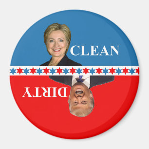 Aimant de lave-vaisselle Clinton Trump