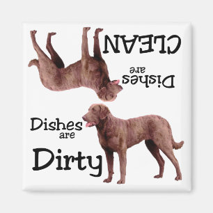 Aimant de lave-vaisselle de Retriever de la Baie