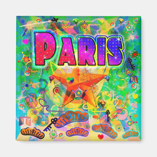 Aimant de l'ère de Paris (Devant)