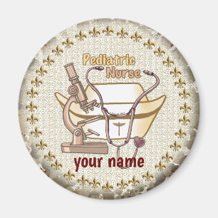 Aimant de l'infirmière pédiatrique