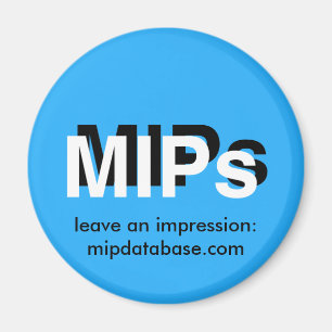 aimant de logo de mipdatabase.com