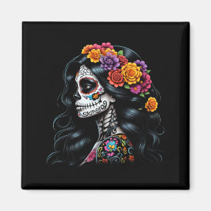 Aimant De Los Muertos La Catrina Jour Du Gouvernement