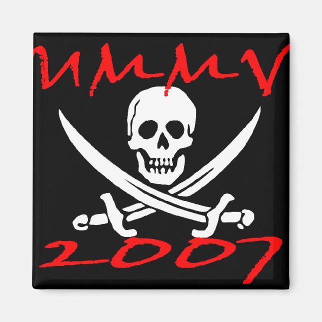 Aimant de l'UMMV 2007 Pirate Show (Devant)